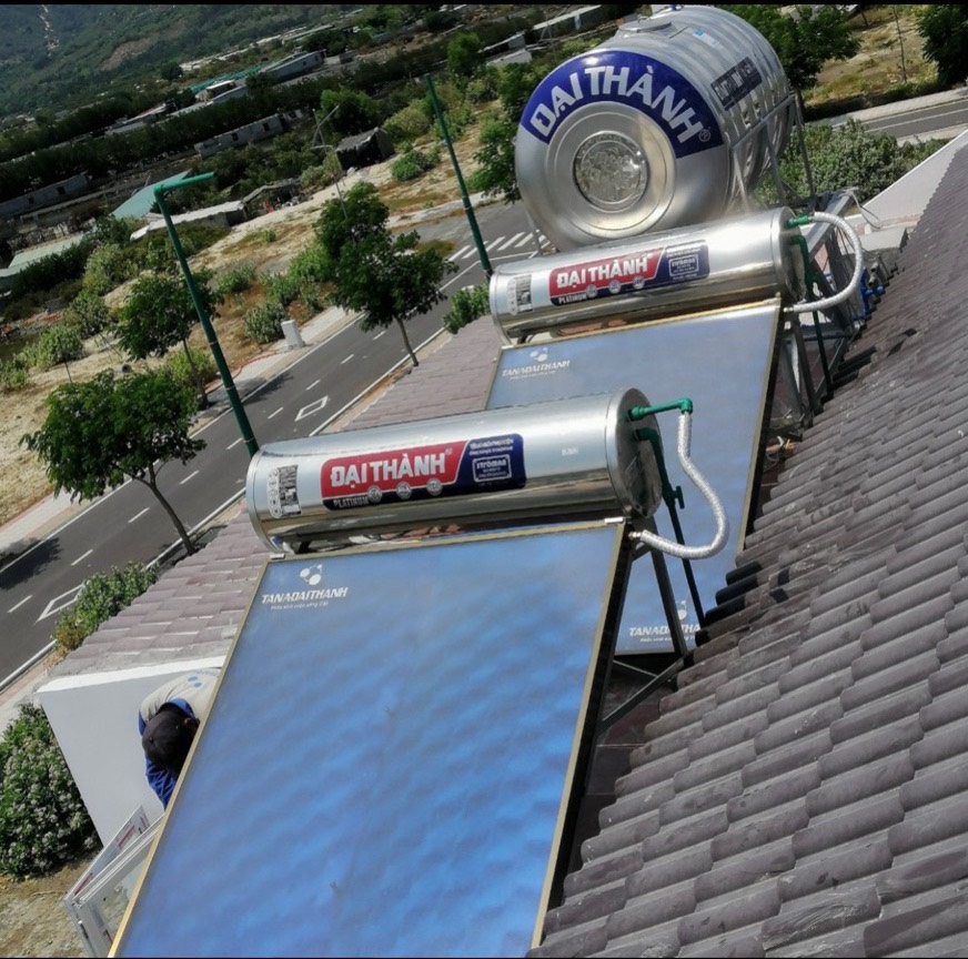 Máy nước nóng năng lượng mặt trời của tập đoàn Tân Á Đại Thành